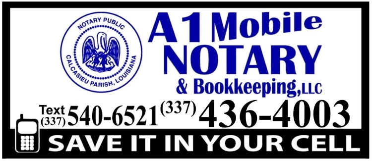 A1 Mobile Notary in Lake Charles LA