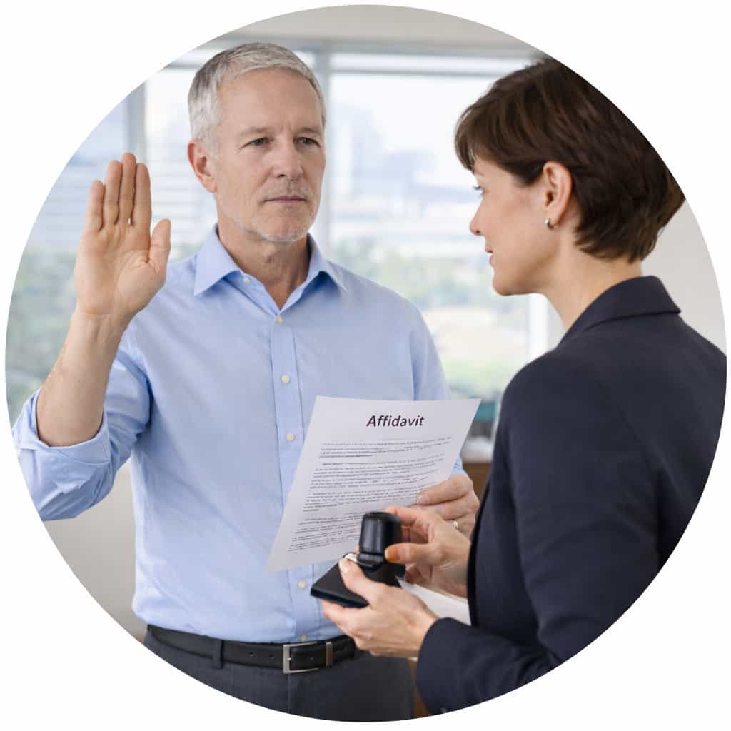 Affidavit notary service in Lake Charles, LA