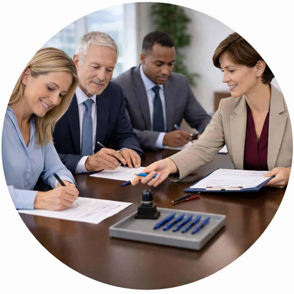 Business document and contract notary in Lake Charles LA