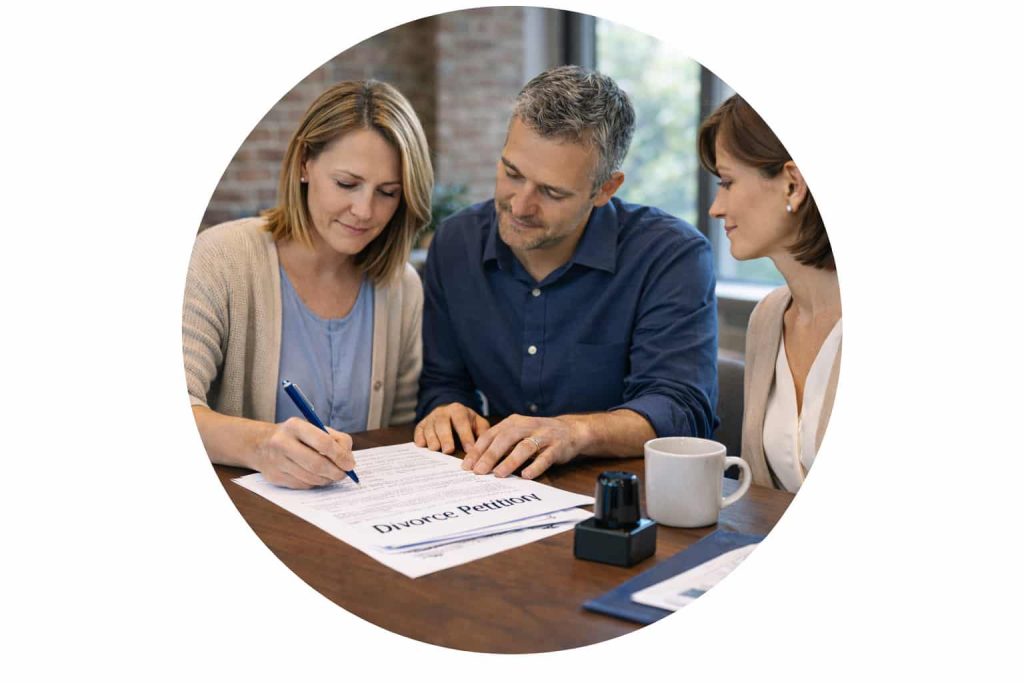 Divorce and custody document notary in Lake Charles LA